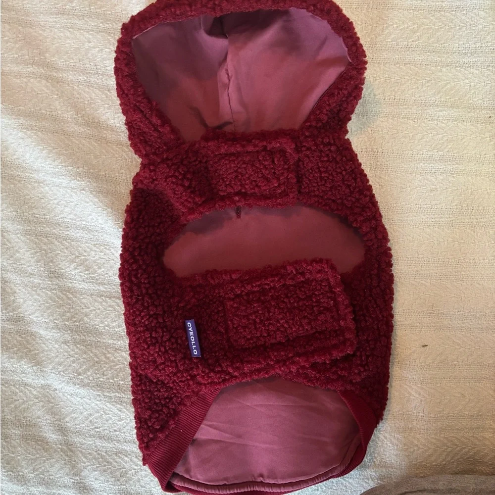 Cozy Red Pet Sweater